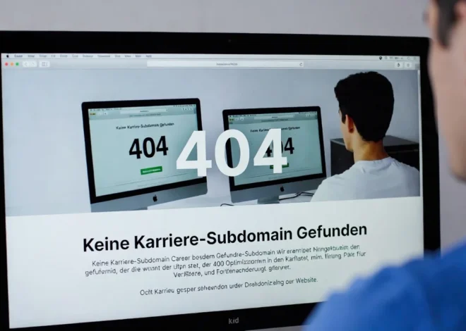 Keine Karriere-Subdomain Gefunden: Was Bedeutet Das?