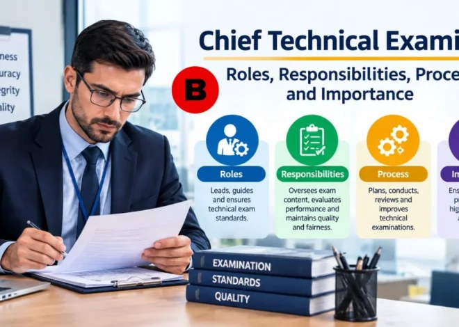 Chief Technical Examiner: Roles, Responsibilities, Qualifications, and Career Opportunities