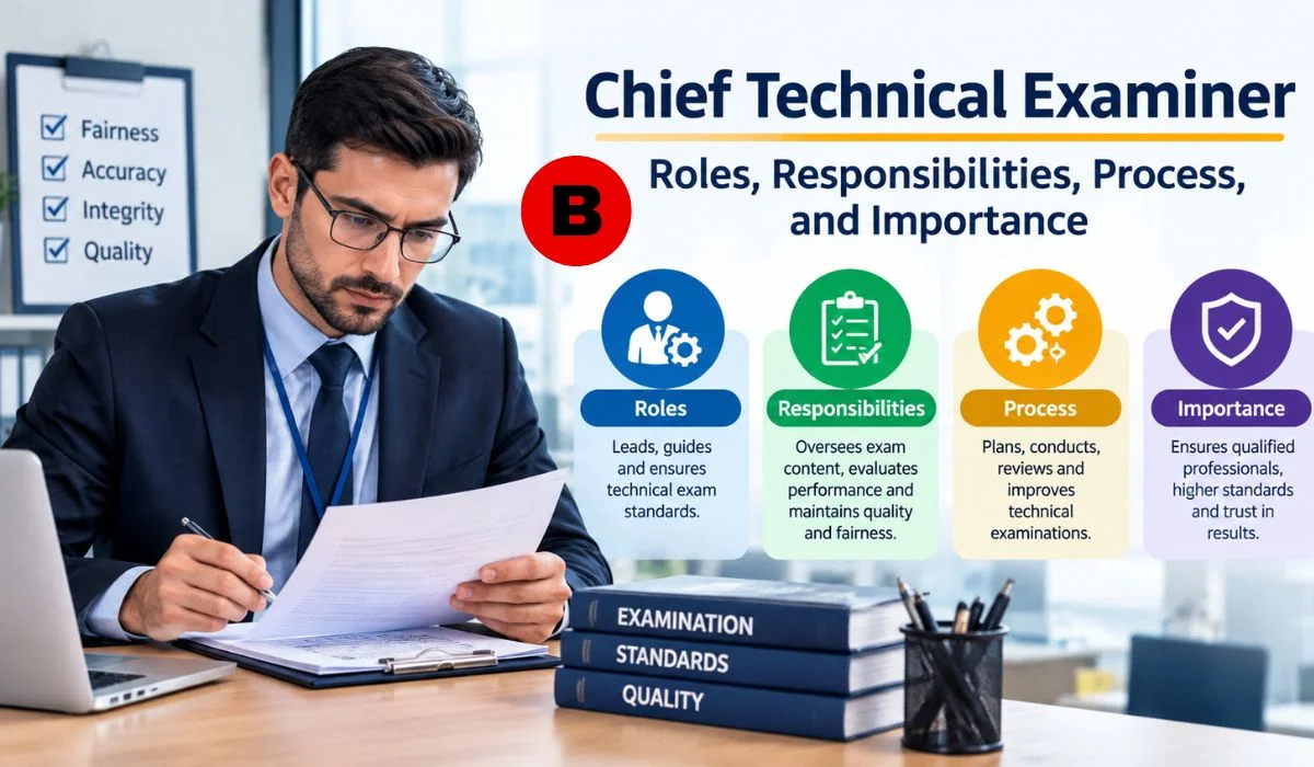 Chief Technical Examiner: Roles, Responsibilities, Qualifications, and Career Opportunities