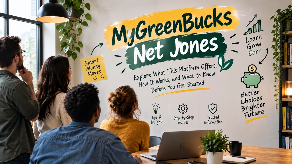 MyGreenBucks Net Jones: Understanding the Website, Kenneth Jones, and Its Financial Content
