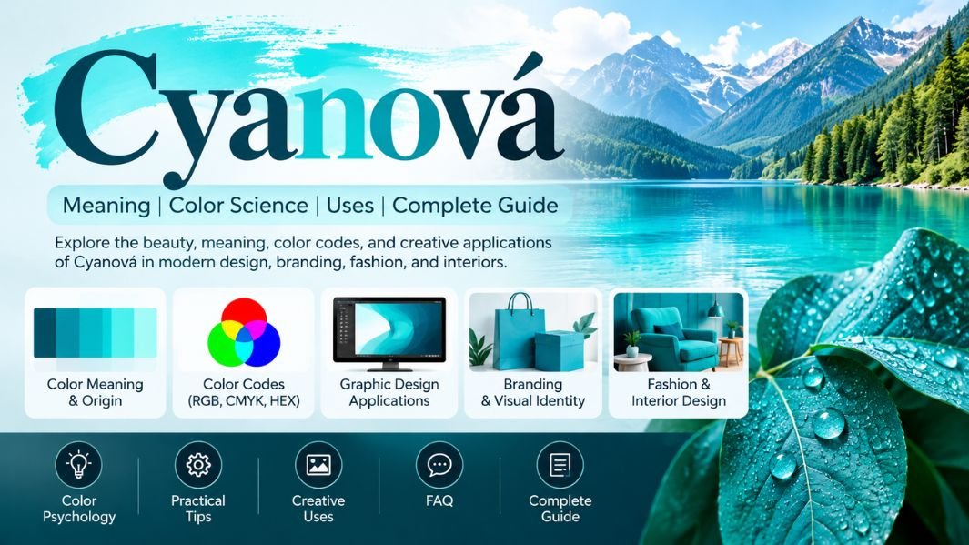 Cyanová: Meaning, Origins, Uses, and Why This Unique Word Is Gaining Attention